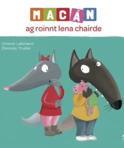 Macán ag roinnt lena chairde