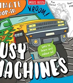 Ultimate Colour-In  Busy Machines