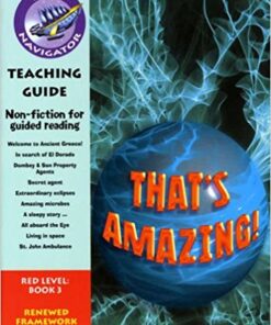 Navigator Non Fiction Yr 6/P7: Thats Amazing Teaching Guide